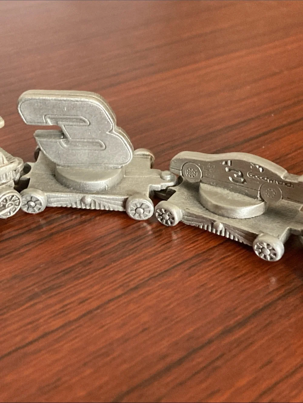 Dale Earnhardt Silver Train Car Set